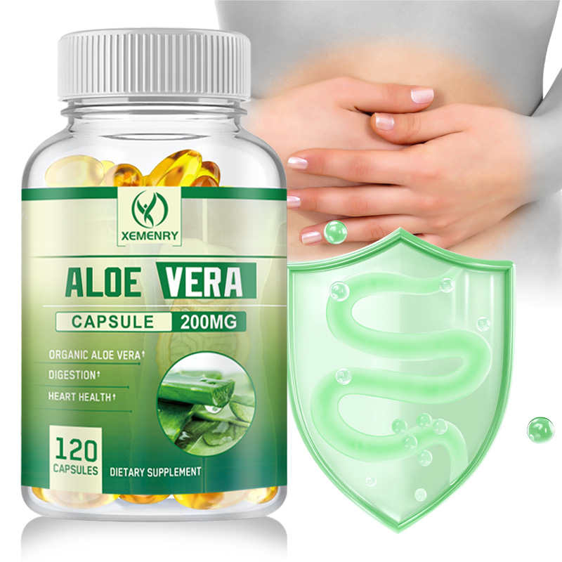 Aloe Vera Pot - Aloe Vera Capsules - Help Promote