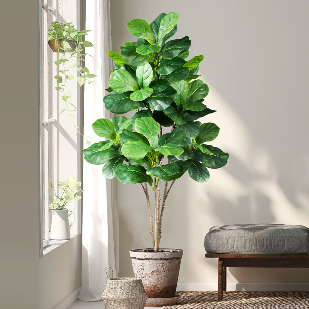 70-135cm Large Artificial Fidd - Ficus Lyrata Tree incelemesi ve fiyatı