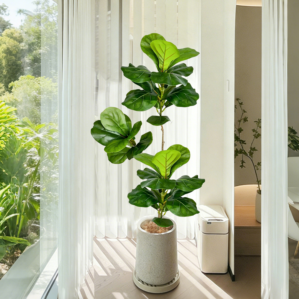 70-135cm Large Artificial Fidd - Ficus Lyrata Tree incelemesi ve fiyatı