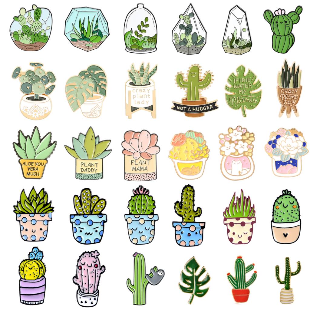 Potted Plant Brooch Monstera A - Aloe Vera Pot incelemesi ve fiyatı