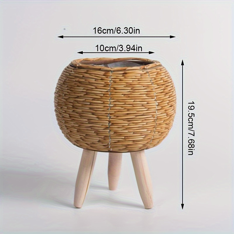 Charming Rustic Rattan Planter - Aloe Vera Pot incelemesi ve fiyatı