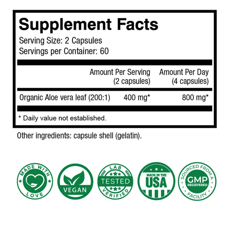 Aloe Vera Capsules - Help Prom - Aloe Vera Pot incelemesi ve fiyatı