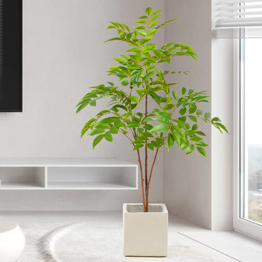 76-140cm Large Artificial Ficu - Ficus Lyrata Tree incelemesi ve fiyatı