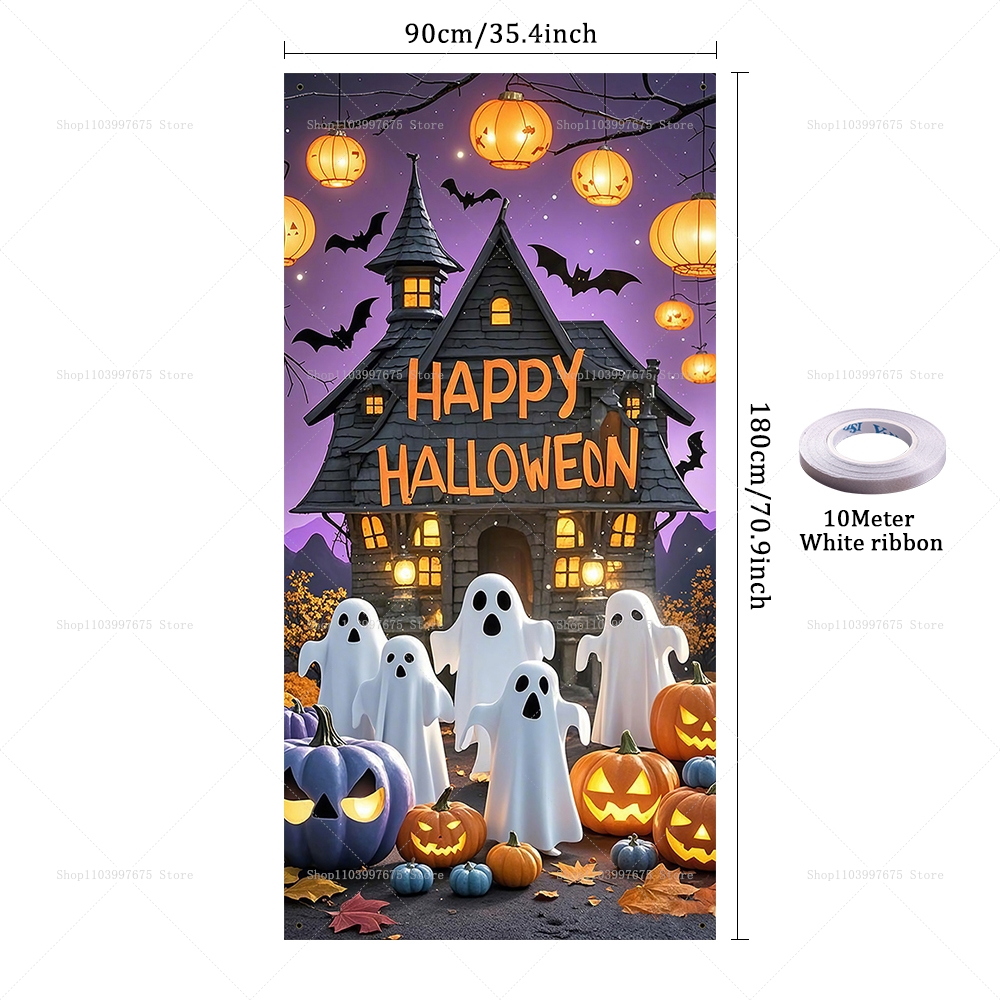 Happy Halloween Door Banner Ev - Spider Plant Hanging incelemesi ve fiyatı