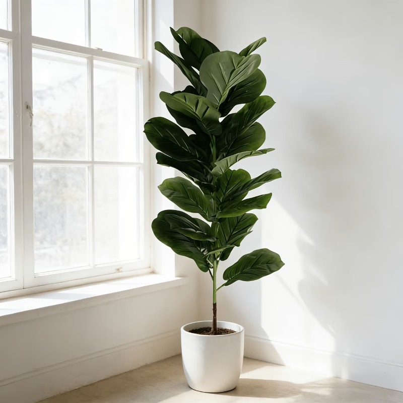 1Pc 100cm Artificial Ficus Lyr - Ficus Lyrata Tree incelemesi ve fiyatı