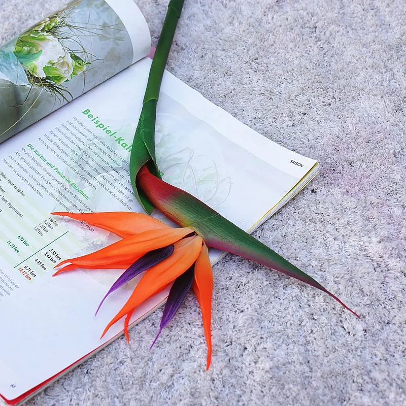 80CM artificial real touch flo - Bird Paradise Strelitzia incelemesi ve fiyatı
