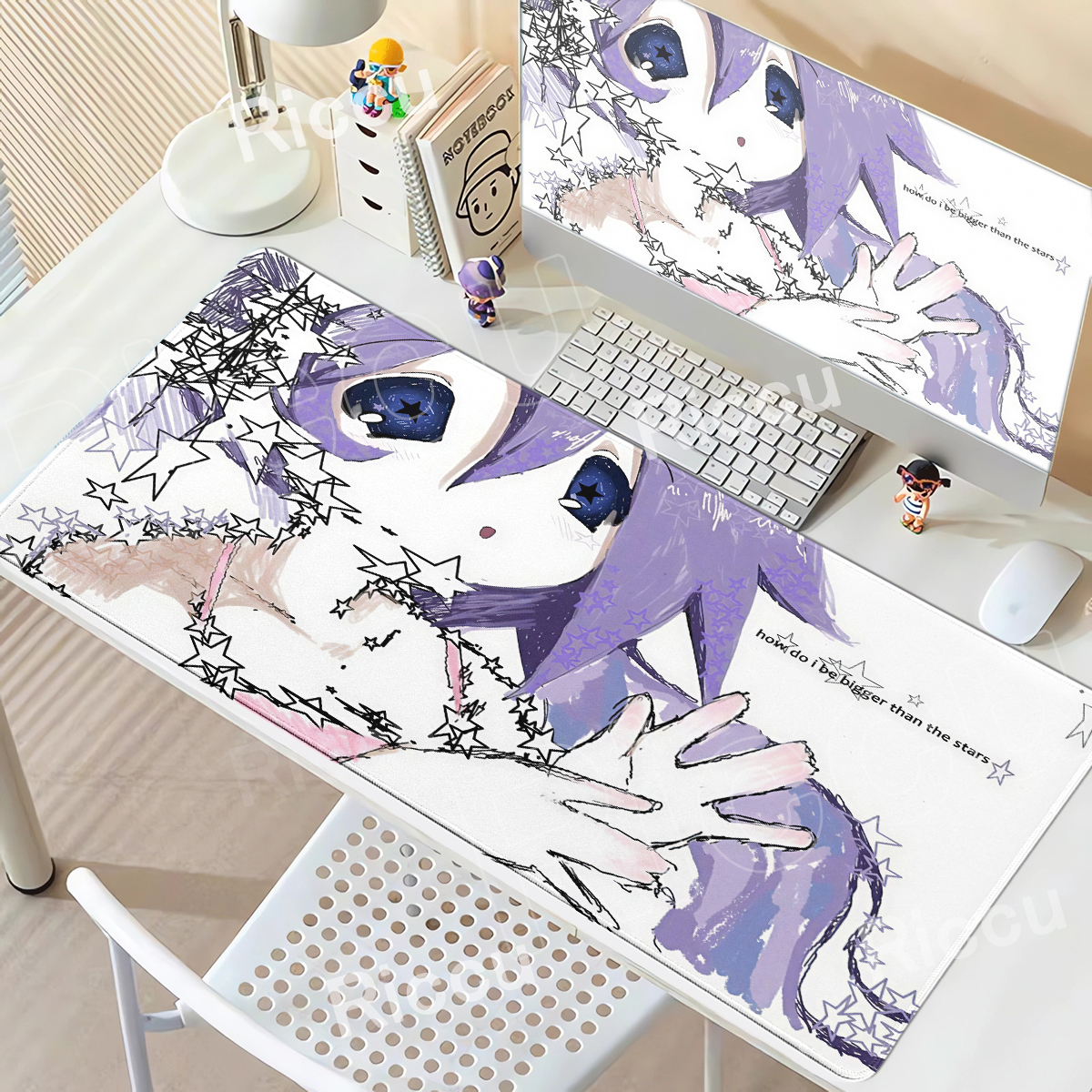 Purple Anime Girls Large Mouse - Tradescantia Purple incelemesi ve fiyatı