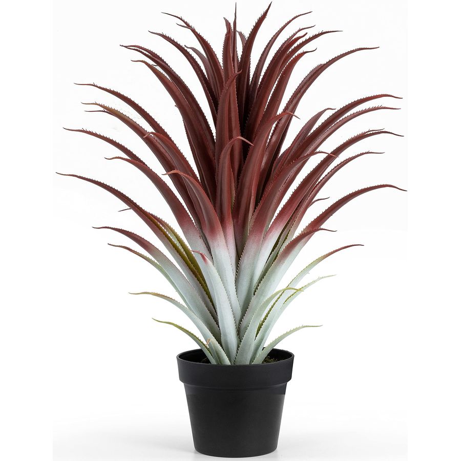 Hyper Realistic Big Red Artifi - Aloe Vera Pot incelemesi ve fiyatı