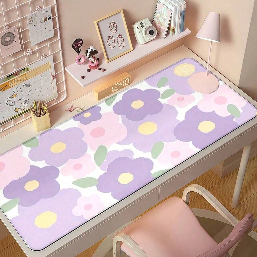 Purple Flower Mouse Pad - Larg - Tradescantia Purple incelemesi ve fiyatı