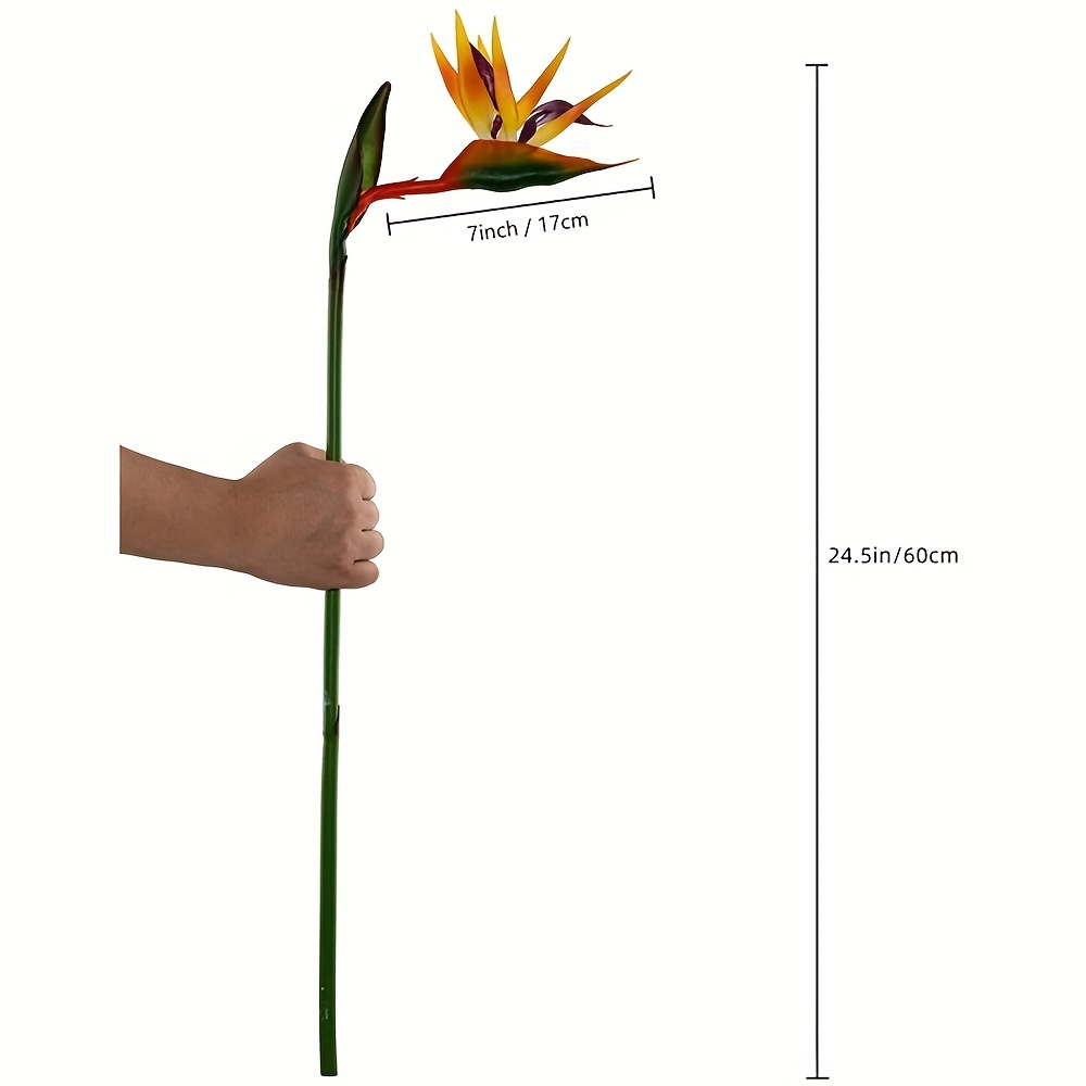 3pcs Artificial Bird Of Paradi - Bird Paradise Strelitzia incelemesi ve fiyatı