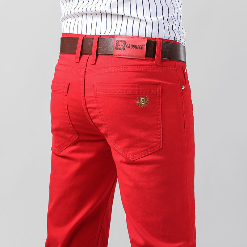 Men's Colorful Denim Stretch S - Aglaonema Red incelemesi ve fiyatı