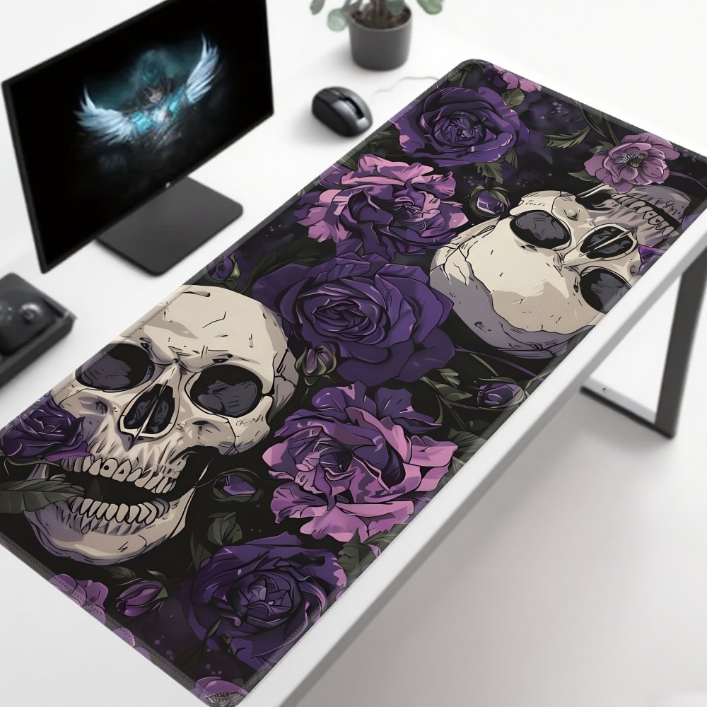 Gothic skull and purple flower - Tradescantia Purple incelemesi ve fiyatı