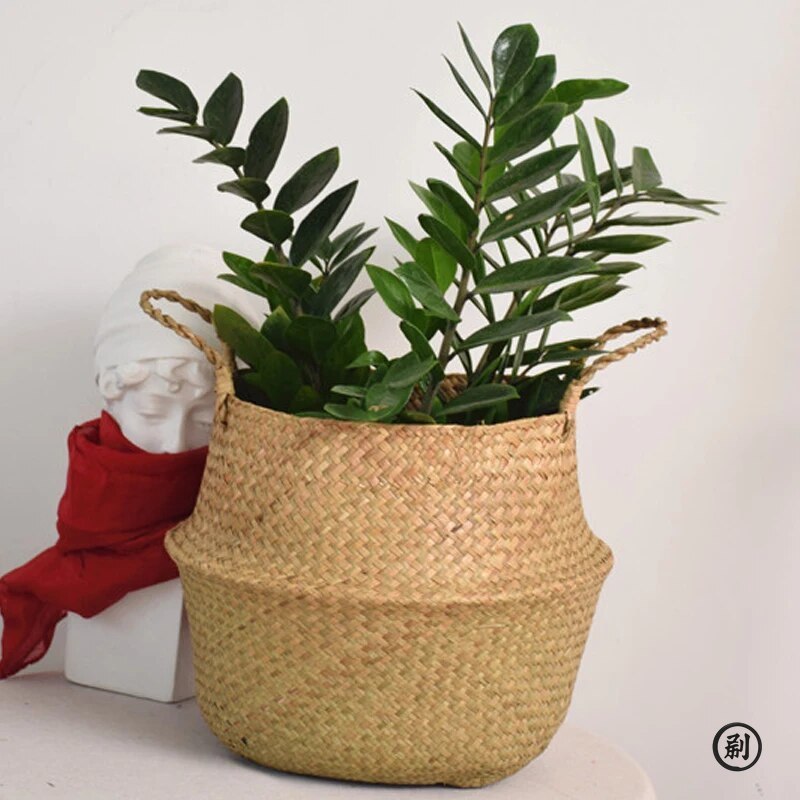 Wicker Basket Toy Organizer Fo - Aloe Vera Pot incelemesi ve fiyatı
